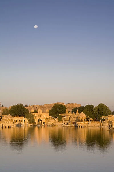 Sunrise, Gadsisar Lake, Jaisalmer, Rajasthan, India