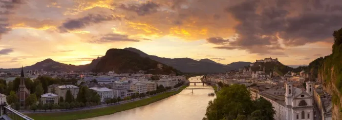 Framed Print : Sunrise over Hohensalzburg Fortressover & Alt Stadt, Salzburg, Salzburger Land Framed Print : Sunrise over Hohensalzburg Fortressover & Alt Stadt, Salzburg, Salzburger Land