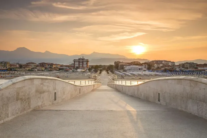 Framed Print : Sunrise on Lido di Camaiore pier, Lucca province, Versilia, Tuscany, Italy, Europe Framed Print : Sunrise on Lido di Camaiore pier, Lucca province, Versilia, Tuscany, Italy, Europe