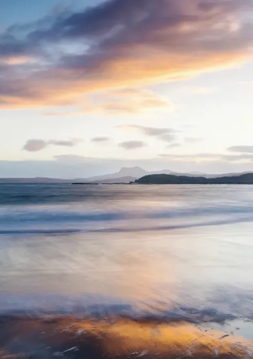 Framed Print : Sunrise at Mellon Udrigle beach, Wester Ross, Highlands, Scotland Framed Print : Sunrise at Mellon Udrigle beach, Wester Ross, Highlands, Scotland