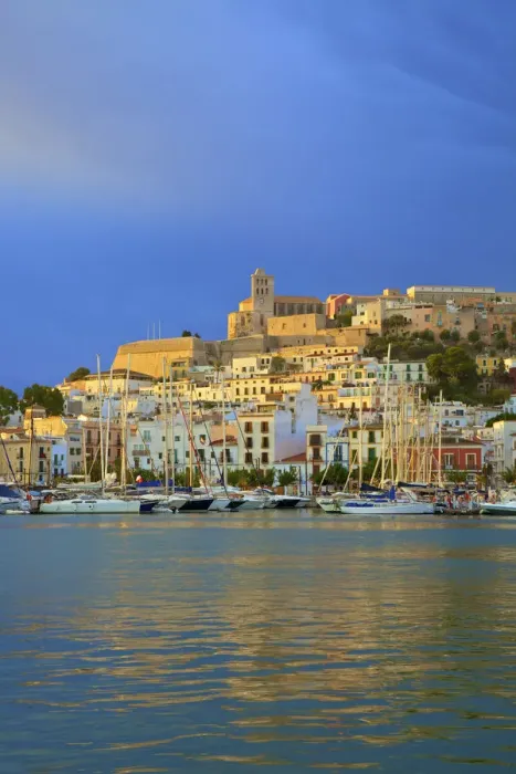 Framed Print : Sunrise Over Old Ibiza Town, Ibiza, Balearic Islands, Spain Framed Print : Sunrise Over Old Ibiza Town, Ibiza, Balearic Islands, Spain