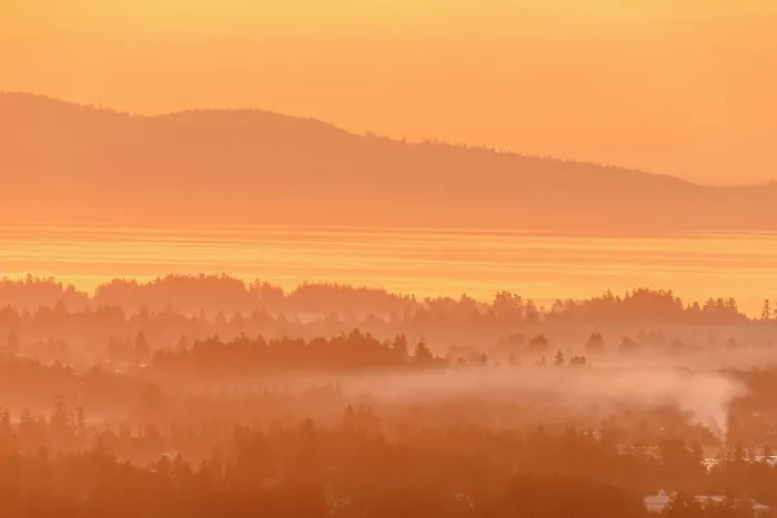 Framed Print : Sunrise skies from The Malahat Viewpoint, Malahat, British Columbia, Canada Framed Print : Sunrise skies from The Malahat Viewpoint, Malahat, British Columbia, Canada