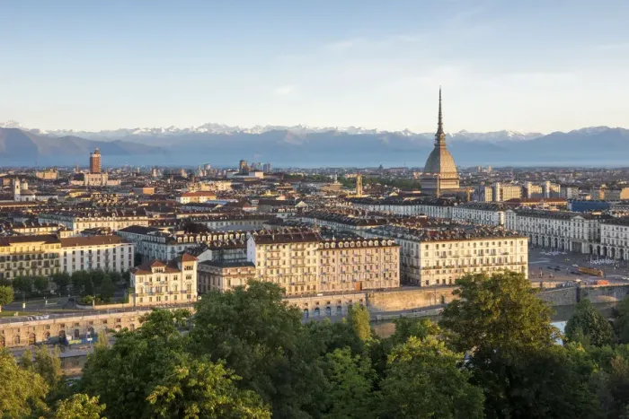 Framed Print : Sunrise at Turin from Monte dei Cappuccini, Turin, Piedmont, Italy, Europe Framed Print : Sunrise at Turin from Monte dei Cappuccini, Turin, Piedmont, Italy, Europe