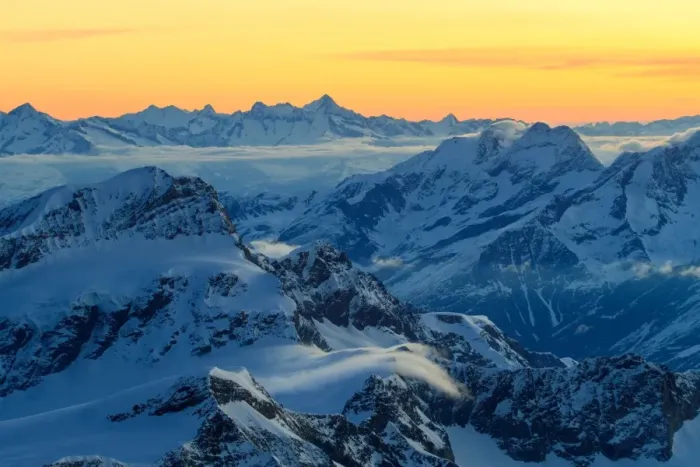 Framed Print : Sunrise view over the Alps from the top of Monte Rosa, Aosta Valley, Italy Framed Print : Sunrise view over the Alps from the top of Monte Rosa, Aosta Valley, Italy