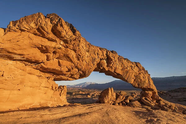 Sunset Arch, Grand Staircase Escalante National Monument, Utah, USA