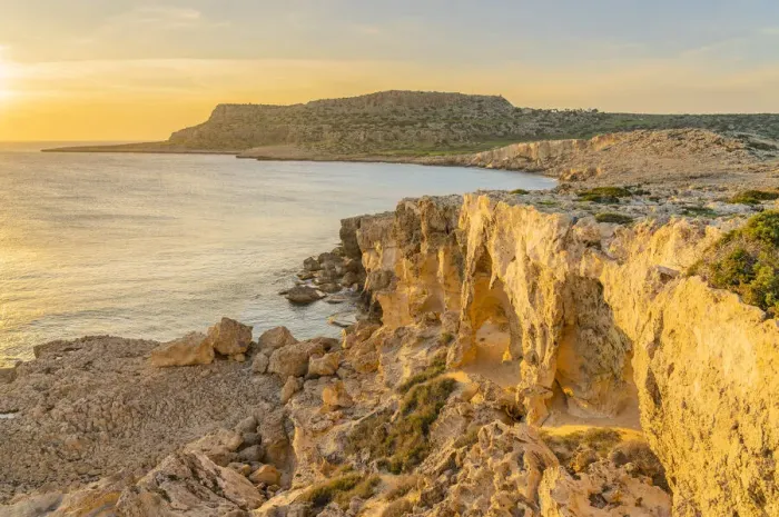 Framed Print : Sunset over Cape Greco, Famagusta Distyrict, Cyprus Framed Print : Sunset over Cape Greco, Famagusta Distyrict, Cyprus