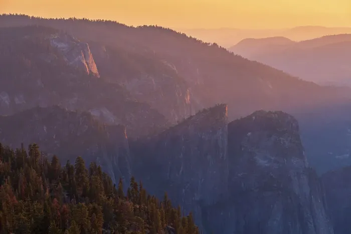 Framed Print : Sunset over Cathedral Peaks and Yosemite Valley, from Sentinel Dome, Yosemite, California, USA. Spring (June) 2016 Framed Print : Sunset over Cathedral Peaks and Yosemite Valley, from Sentinel Dome, Yosemite, California, USA. Spring (June) 2016