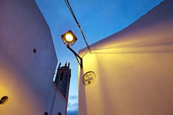 Sunset, Church Igreja Matiz, Loule, Algarve, Portugal