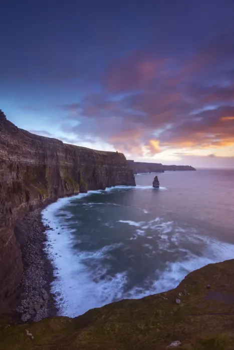 Framed Print : Sunset Cliff of Moher, County Clare, Ireland Framed Print : Sunset Cliff of Moher, County Clare, Ireland