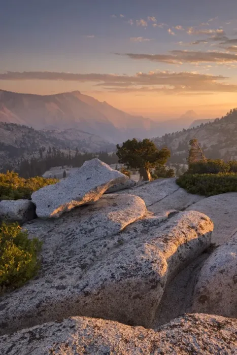 Framed Print : Sunset above Half Dome, viewed from Olmsted Point, Yosemite National Park, California, USA Framed Print : Sunset above Half Dome, viewed from Olmsted Point, Yosemite National Park, California, USA