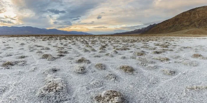 Framed Print : Sunset landscape at Badwater Basin. Death Valley National Park, Inyo County, California Framed Print : Sunset landscape at Badwater Basin. Death Valley National Park, Inyo County, California