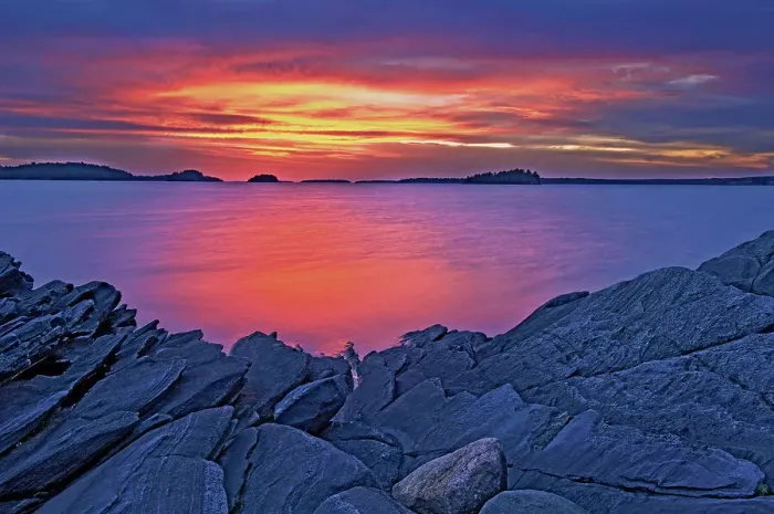 Framed Print : Sunset at Lighthouse Point, Georgian Bay; Killbear Provincial Park Killbear Provincial Park, Ontario, Canada Framed Print : Sunset at Lighthouse Point, Georgian Bay; Killbear Provincial Park Killbear Provincial Park, Ontario, Canada