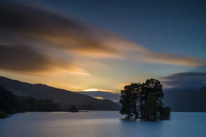 Framed Print : Sunset over Loch Tay, Perth & Kinross, Scotland Framed Print : Sunset over Loch Tay, Perth & Kinross, Scotland