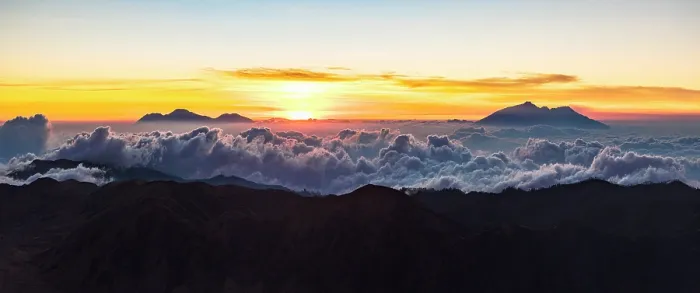 Framed Print : Sunset, Mt Bromo, Bromo Tengger Semeru National Park, East Java, Indonesia