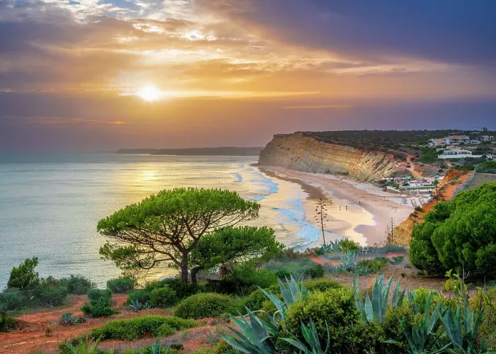 Framed Print : Sunset Praia de Porto Mos, Porto de Mos Beach Lagos, Algarve, Portugal Framed Print : Sunset Praia de Porto Mos, Porto de Mos Beach Lagos, Algarve, Portugal