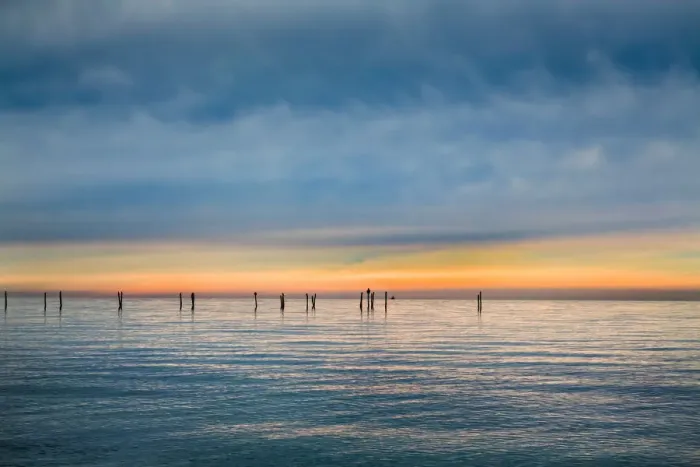 Framed Print : Sunset over the sea, Fehmarn island, Baltic coast, Schleswig-Holstein, Germany Framed Print : Sunset over the sea, Fehmarn island, Baltic coast, Schleswig-Holstein, Germany