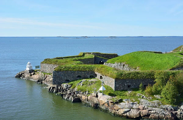 Suomenlinna Sea Fortress in the Helsinki bay. A Unesco World Heritage Site. Finland
