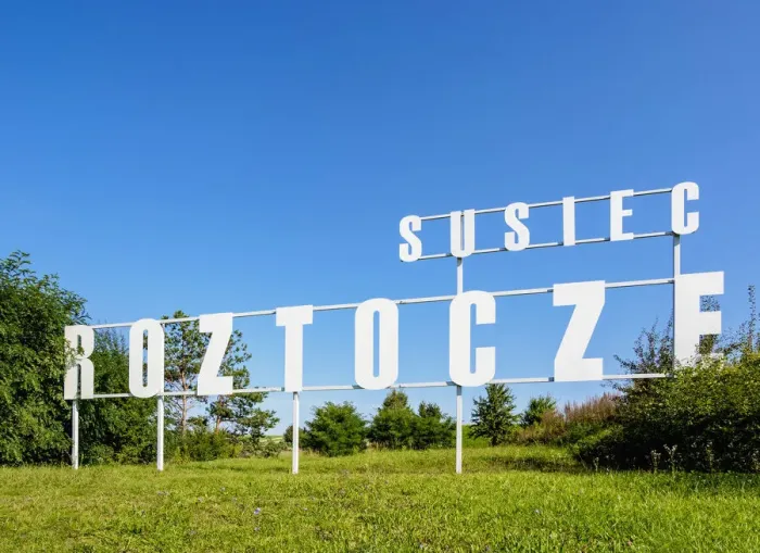 Framed Print : Susiec Roztocze Letters, Susiec, Lublin Voivodeship, Poland Framed Print : Susiec Roztocze Letters, Susiec, Lublin Voivodeship, Poland