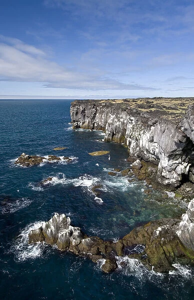 Svortuloft Cliffs, Snaefellsnes Peninsula, West Iceland, Northern Europe