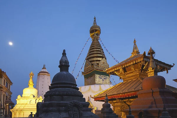Swayambhunath Stupa (UNESCO World Heritage Site), Kathmandu, Nepal