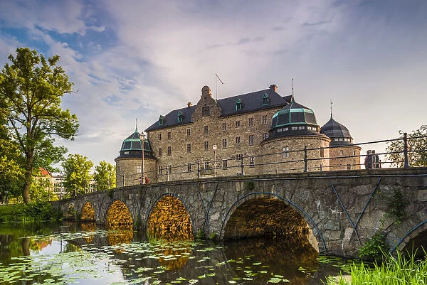 Sweden, Narke, Orebro, Orebro Slottet Castle, exterior