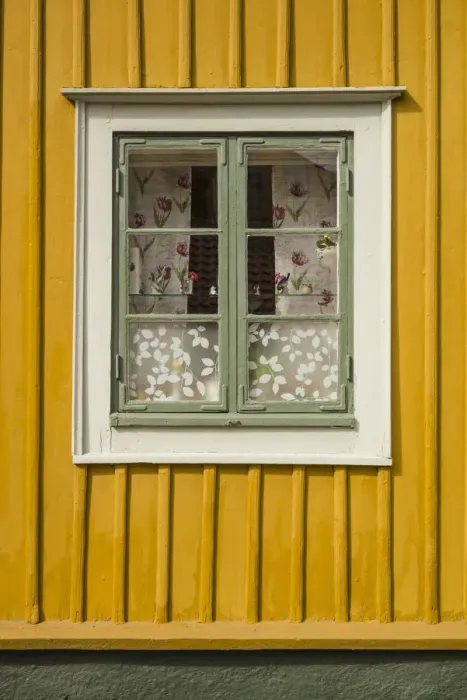 Framed Print : Sweden, Southeast Sweden, Kalmar, town building detail Framed Print : Sweden, Southeast Sweden, Kalmar, town building detail