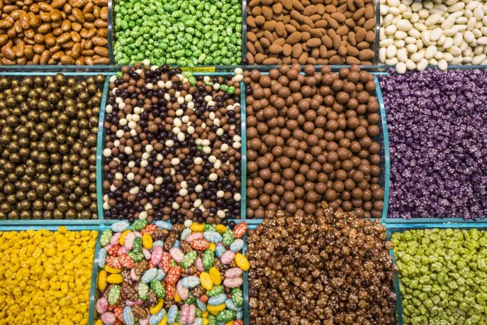 Framed Print : Sweet shop, Grand Bazaar, Istanbul, Turkey