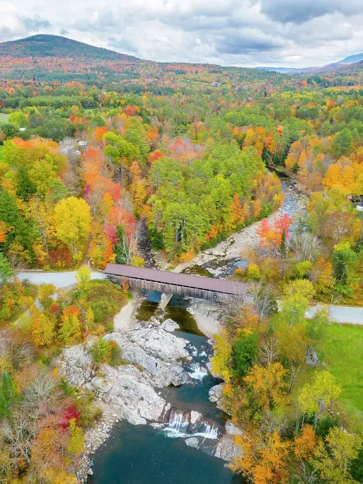 Framed Print : Swiftwater Covered Bridge, Bath, New Hampshire, USA Framed Print : Swiftwater Covered Bridge, Bath, New Hampshire, USA