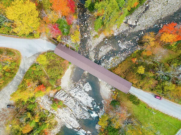 Swiftwater Covered Bridge, Bath, New Hampshire, USA