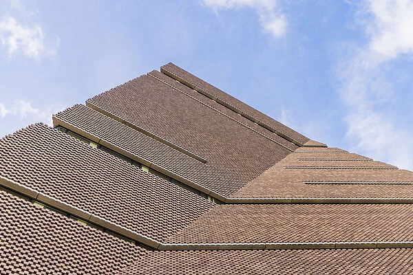 Switch House by architects, Herzog and de Meuron, Tate Modern, London, England