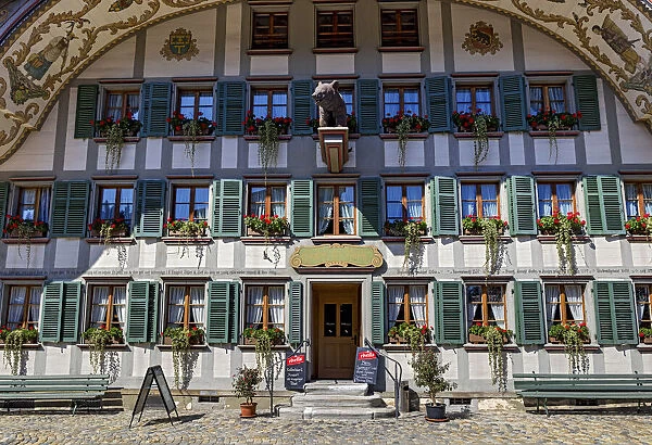 Switzerland, Berner Oberland, Emmental, Trubschachen village, Bern house