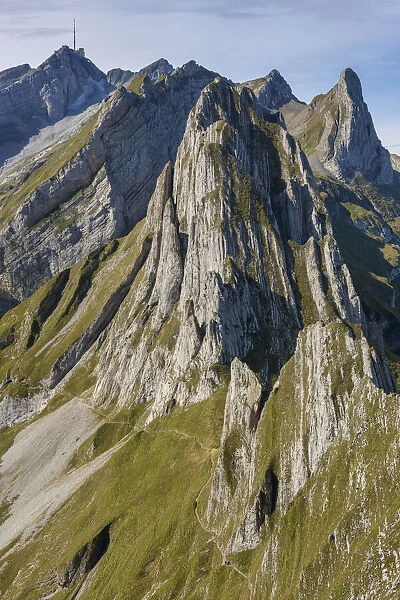 Switzerland, Canton Appenzell, Alpstein, AltenalptAorm mountains