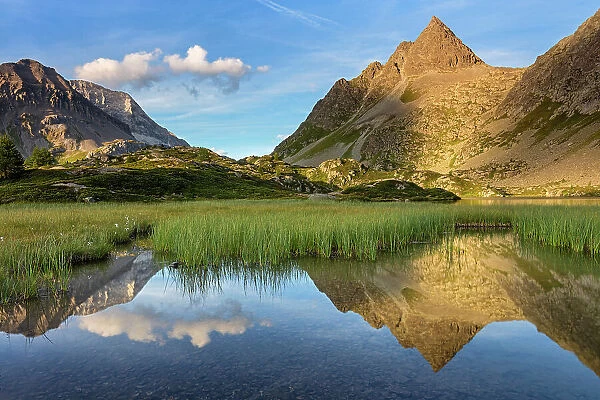 Switzerland, Canton Graubunden, Albulatal, Albulapass