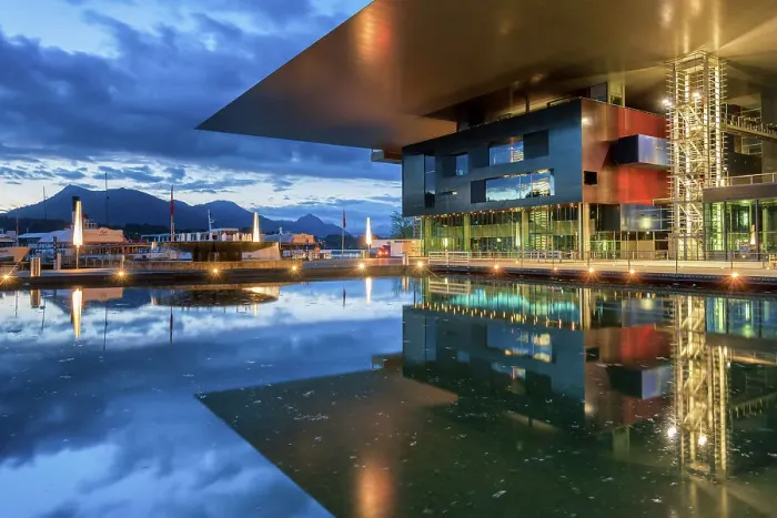 Framed Print : Switzerland, Canton Lucerne, Culture and Congress Centre Framed Print : Switzerland, Canton Lucerne, Culture and Congress Centre