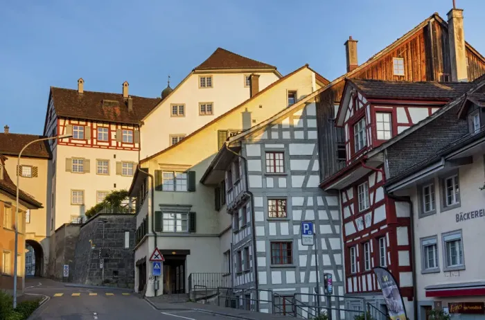 Framed Print : Switzerland, Canton St. Gallen, Will Framed Print : Switzerland, Canton St. Gallen, Will