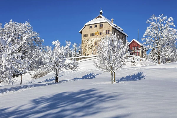 Switzerland, Canton St. Gallen, Oberberg Castle