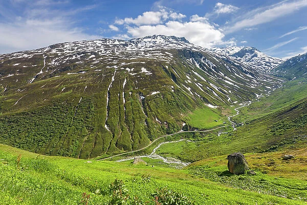 Switzerland, Canton of Uri, Furka pass