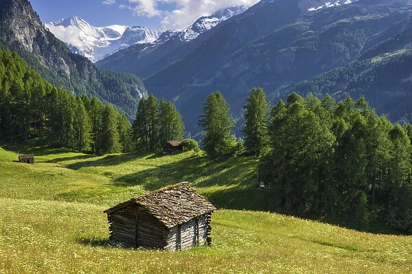 Switzerland, Canton of Valais, Val d Herens valley