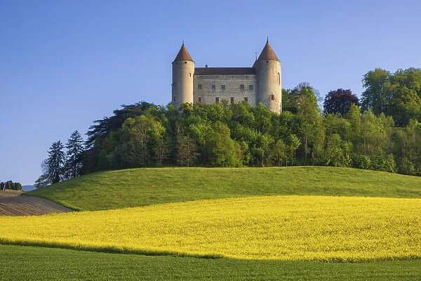 Switzerland, Canton of Vaud, Champvent castle
