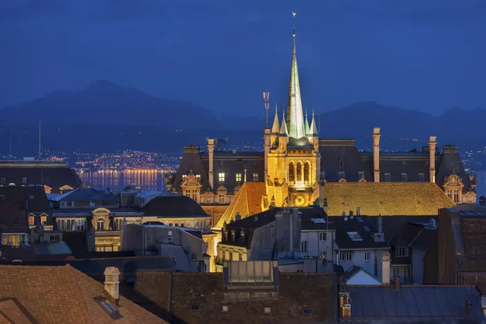 Framed Print : Switzerland, Canton of Vaud, Lausanne city Framed Print : Switzerland, Canton of Vaud, Lausanne city