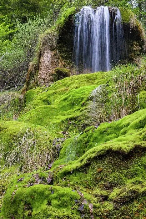 Framed Print : Switzerland, Canton Zurich, Tosstal, waterfall, tuff Framed Print : Switzerland, Canton Zurich, Tosstal, waterfall, tuff