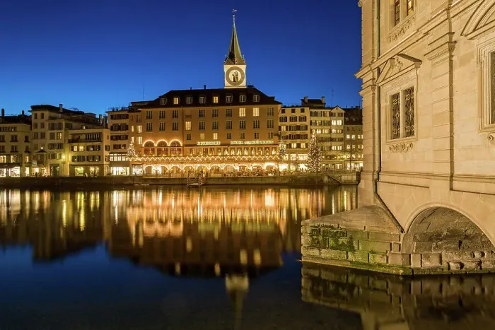 Framed Print : Switzerland, Canton Zurich, Zurich, Limmat river, city hall Framed Print : Switzerland, Canton Zurich, Zurich, Limmat river, city hall