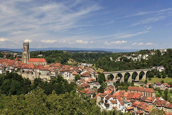 Switzerland, Fribourg, Old Town