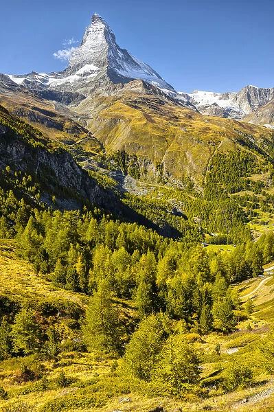 Switzerland, Swiss Alps, Valais, Zermatt, Matterhorn