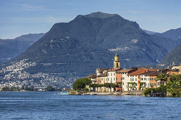 Switzerland, Ticino Canton, Lago di Lugano