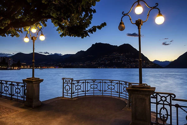 Switzerland, Ticino Canton, Lake Lugano, Lugano
