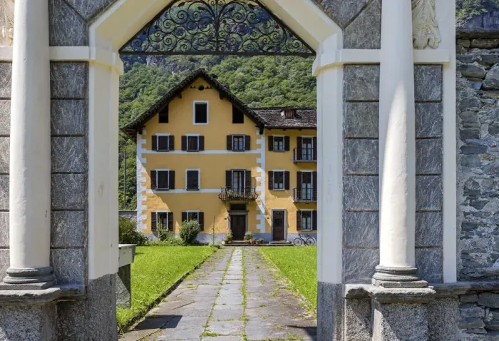 Framed Print : Switzerland, Ticino Canton, Maggiatal Framed Print : Switzerland, Ticino Canton, Maggiatal