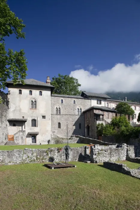 Framed Print : Switzerland, Ticino, Lake Maggiore, Locarno, Castello Visconteo, Visconti Castle Framed Print : Switzerland, Ticino, Lake Maggiore, Locarno, Castello Visconteo, Visconti Castle