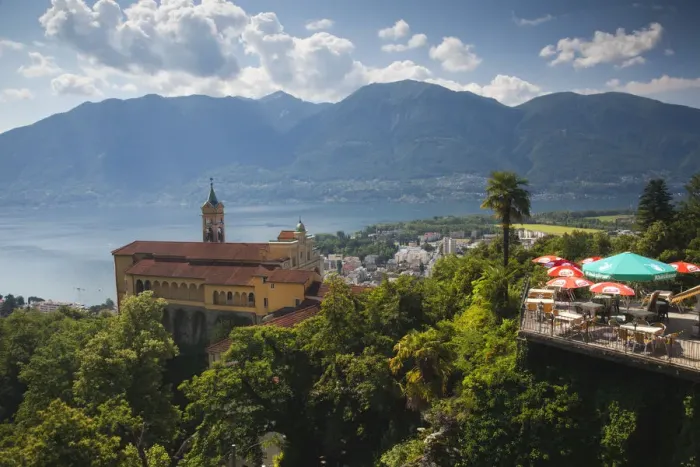 Framed Print : Switzerland, Ticino, Lake Maggiore, Locarno, Madonna del Sasso church Framed Print : Switzerland, Ticino, Lake Maggiore, Locarno, Madonna del Sasso church