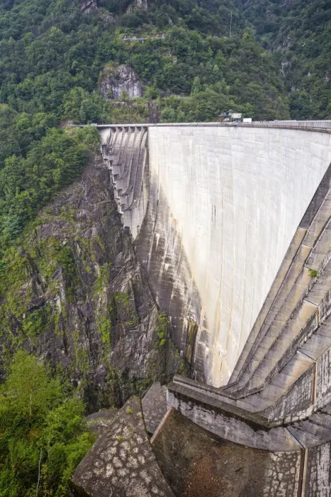 Framed Print : Switzerland, Ticino, Val Verzasca, Verzasca Dam (Europe Largest)
